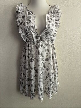 Disney D-Signed Alice in Wonderland Toile Print Dress Girls (14/16)